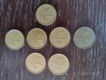 Monete italiane 20 Lire anni '50-'70