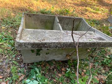 Lavabo in cemento dobbia vasca
