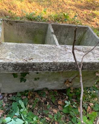 Lavabo in cemento dobbia vasca