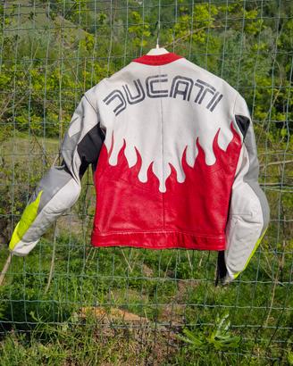 Tuta moto 2 pezzi Ducati + Pantalone Dainese