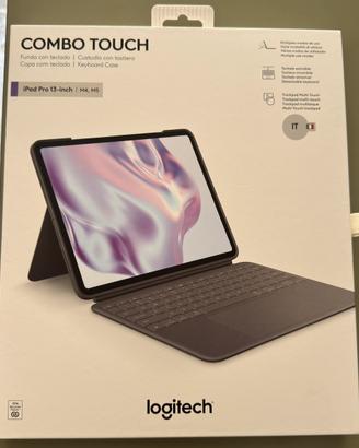 Cover tastiera combo touch logitech ipad pro 13”