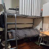 Letto a soppalco/castello  Ikea Swarta