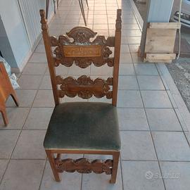 sedia singola d'epoca