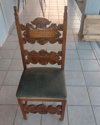 sedia singola d'epoca
