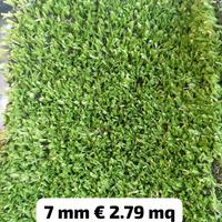 Prato sintetico €2.79 al mq drenante 