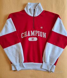 Felpa Champion Half-Zip Vintage Style