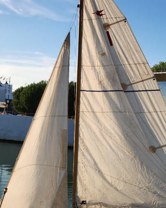 Barca vela + carrello