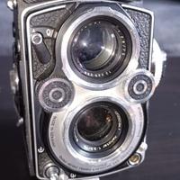 Rolleiflex Xenotar 75mm 3.5 model 5 "white face"