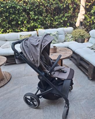 trio cybex balios con base girevole e pedana
