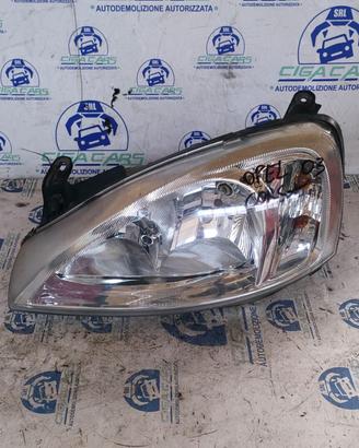 OPEL CORSA 2003 FARO ANTERIORE SX