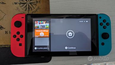 Nintendo switch 1 più 4 controller + accessori 