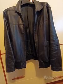 giubbotto in vera pelle