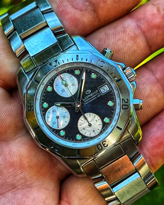 Lorenz ouragan chrono diver valjoux 7750