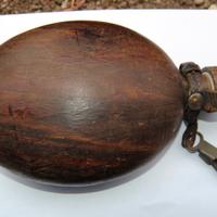 Borraccia tedesca "noce di cocco" per AFRIKAKORPS