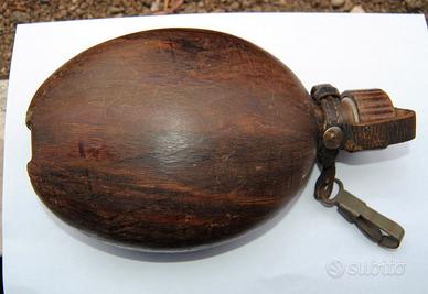 Borraccia tedesca "noce di cocco" per AFRIKAKORPS