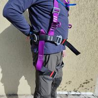 Imbracatura anticaduta con cintura di posizioname