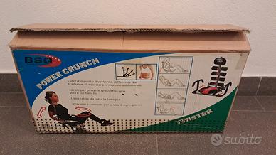 power crunch - sedile esercizi addominali
