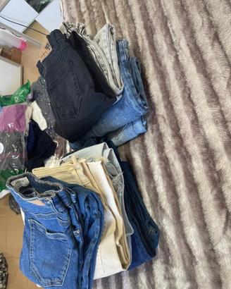 Lotto di jeans 12 paia
