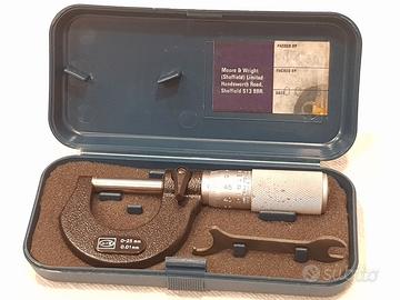 MICROMETRO M & W 0'01 mm 1965MF VINTAGE IMPERIAL