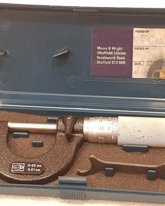 MICROMETRO M & W 0'01 mm 1965MF VINTAGE IMPERIAL