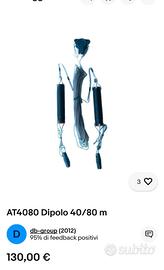 dipolo Lemma per 40 e 80 metri