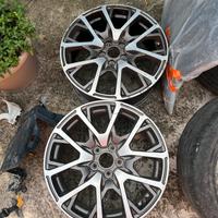 N° 2 Cerchi in lega originali Fiat 500X da 18”