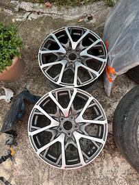 N° 2 Cerchi in lega originali Fiat 500X da 18”