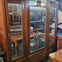 armadio liberty in noce massello 