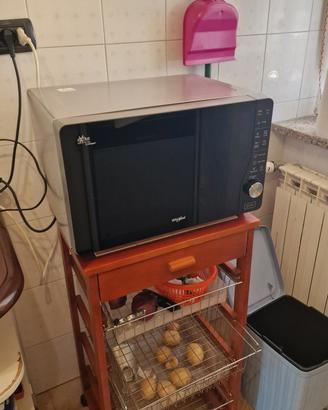 Forno micronde whirlpool extra space crisp