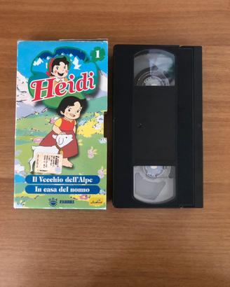 Videocassetta VHS Heidi 1
