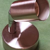 Faretto in metallo satinato GU10