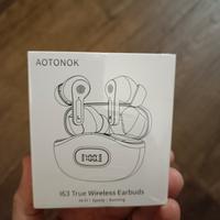 Cuffie bluetooth bianche o rosa, confezionate