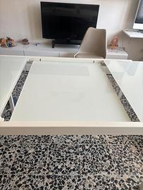 tavolo vetro allungabile