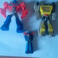 lotto di tre robot vintage