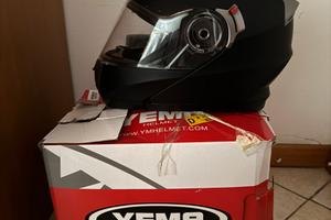 casco modulare Yema nero opaco