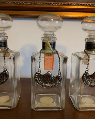 3 bottiglie da collezione VINTAGE