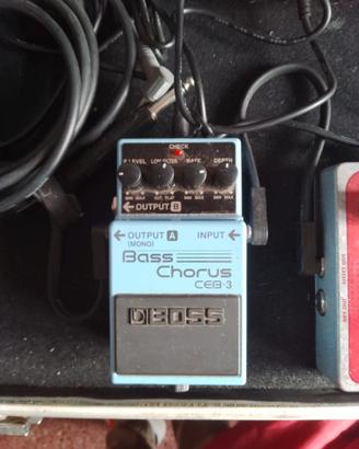 Pedale per basso Boss bass Chorus