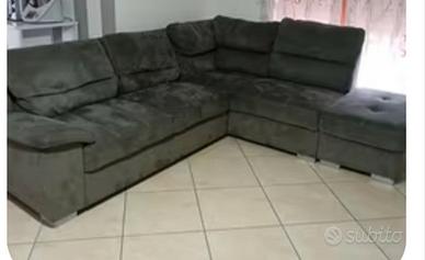 divano letto con penisola