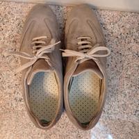 Scarpe uomo scamosciate color beige n. 41