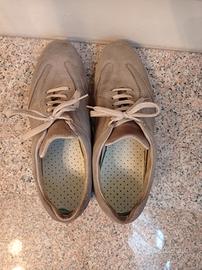 Scarpe uomo scamosciate color beige n. 41