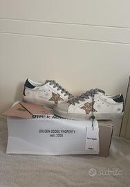 Sneakers Golden Goose Super-Star con stella