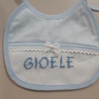 bavaglini punto croce 