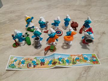 Kinder sorpresa puffi sportivi 2001