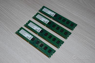 32GB RAM PNY DDR3 4x8GB UDIMM desktop