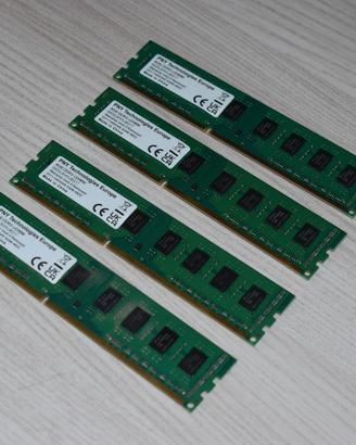 32GB RAM PNY DDR3 4x8GB UDIMM desktop