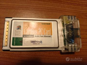 Scheda di rete PCMCIA Trendnet