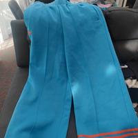 pantaloni Adidas tuta fondo largo