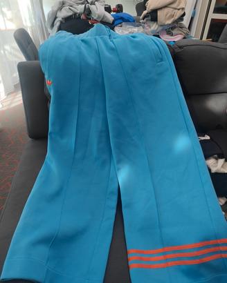 pantaloni Adidas tuta fondo largo