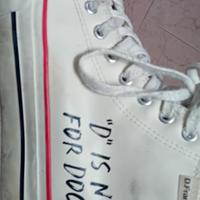 sneakers alte d.franklin numero 38