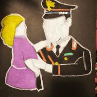 carabinieri con la figlia 